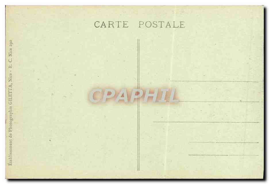 CPA Ile St Honorat Entree de l'Abbaye  — Verso