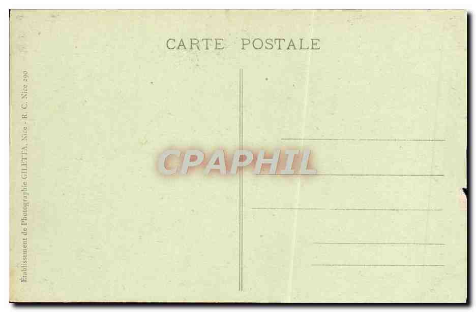 CPA Ile de Lerins Chateau St Honorat entre les Pins  — Verso