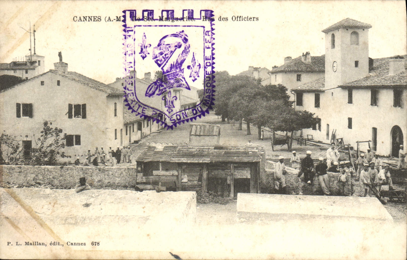 Cannes (A.M.) - Kirchentonhaus - Rue des Officiers — P. L. Maillan, Verlag, Cannes 678