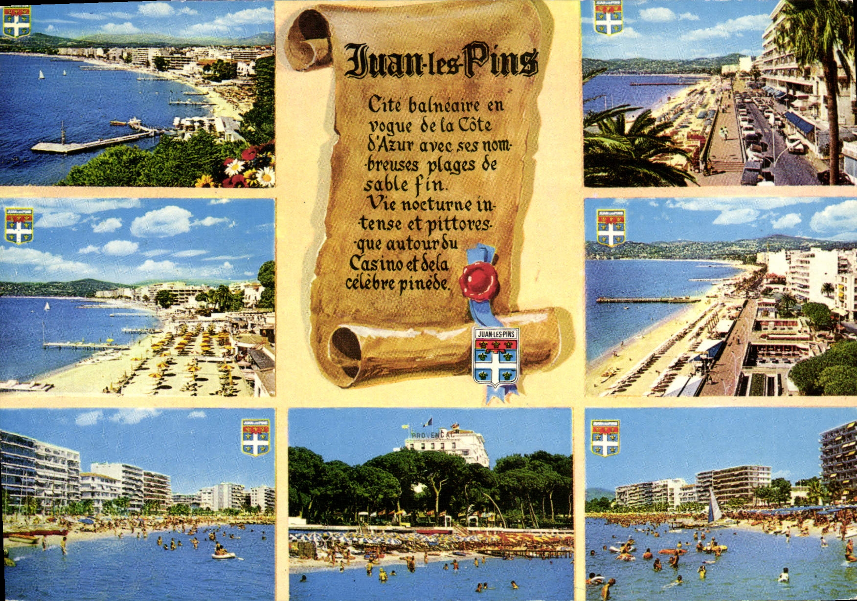 Juan-les-Pins — Cité balnéaire de la Côte d'Azur — Éditions GILLETIA
