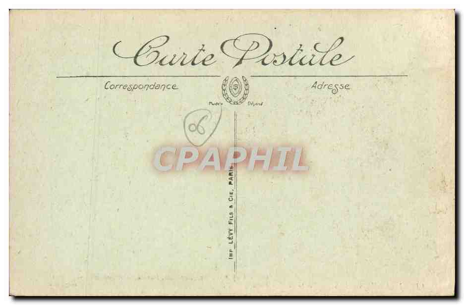 CPA Juan les Pins Le Gros Pin Parasol Enfants — Rückseite