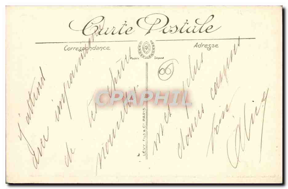 Juan-les-Pins — L'Esca dre en Rade — LL. — n°38 — Rückseite