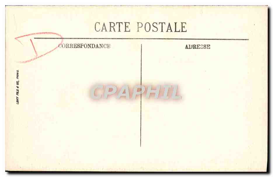 CPA Juan les Pins Le Casino et les Villas  — Rückseite