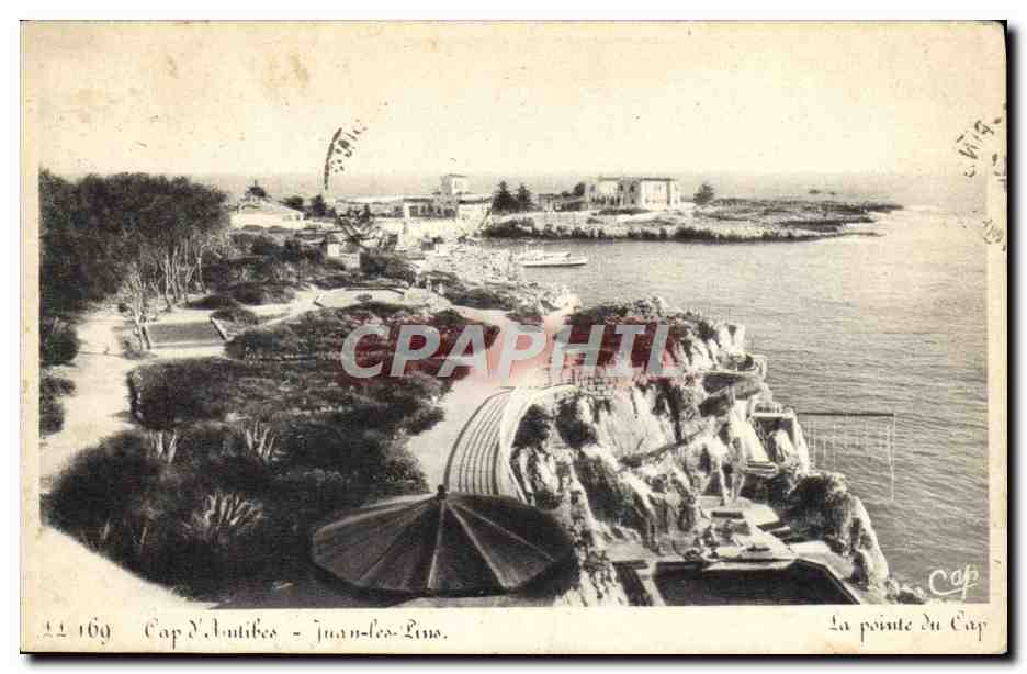 CPA Juan les Pins Cap d'Antibes La pointe du Cap