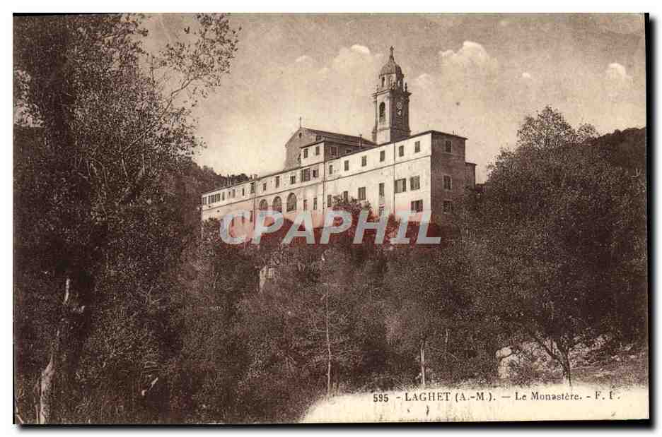 CPA Laghet Le Monastere 