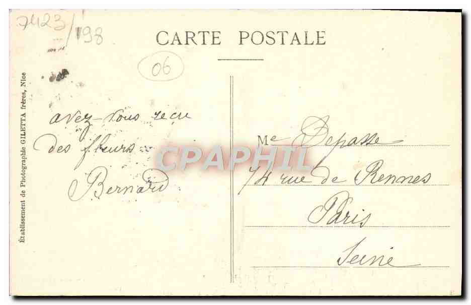 CPA Levens Ligne du Tram Excursion aux environs de Nice  — Verso