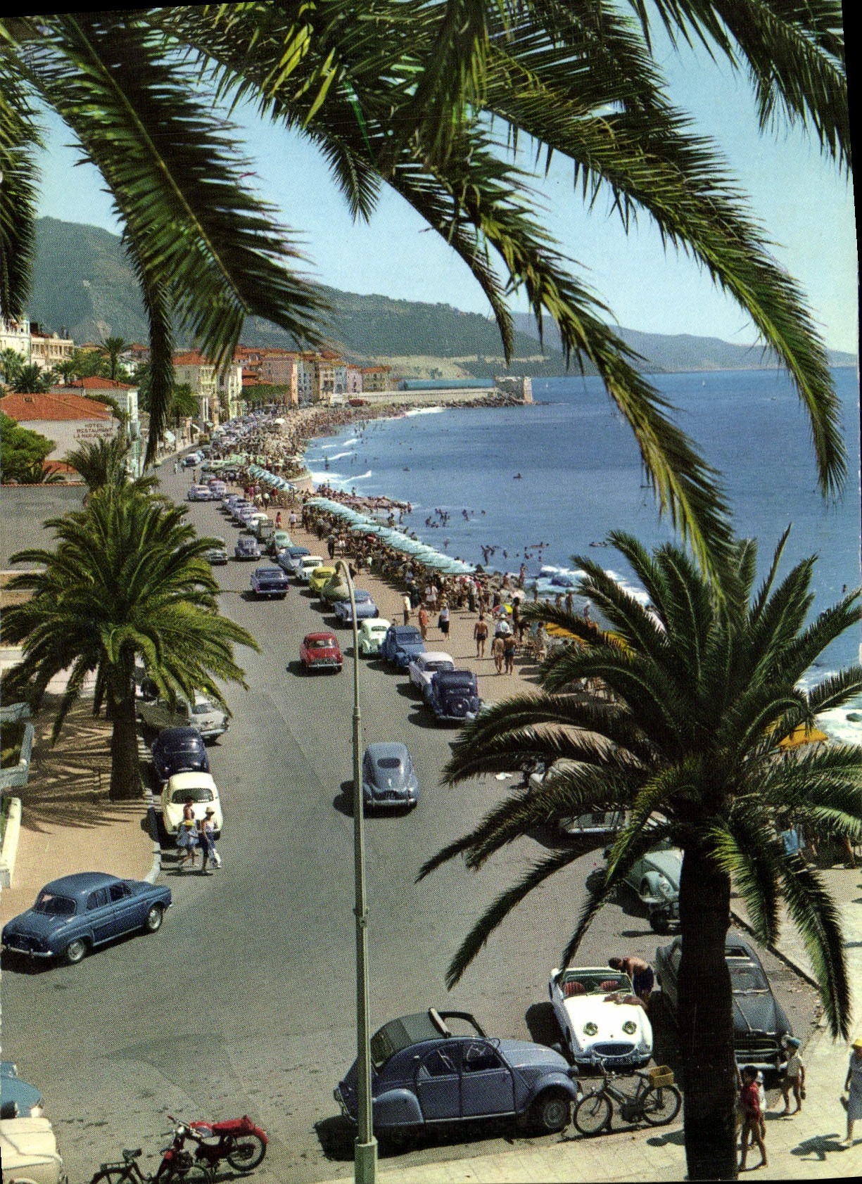 CPM Menton Boulevard General Leclerc
