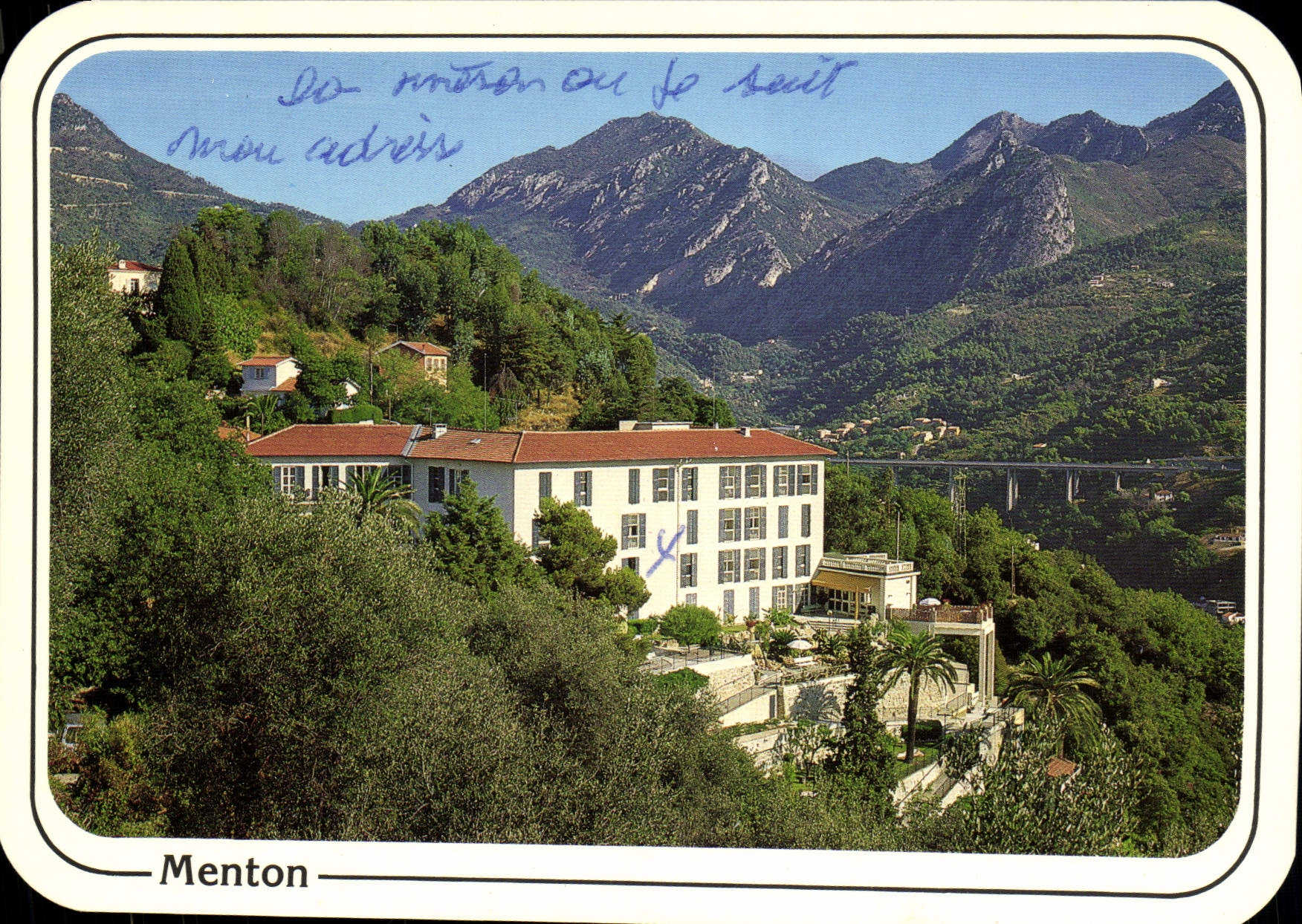 CPM Menton Maison de repos et de convalescence des agents EDF Annonciata