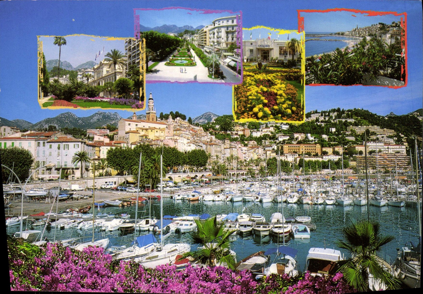 CPM Menton Cote D'Azur Souvenir de Menton