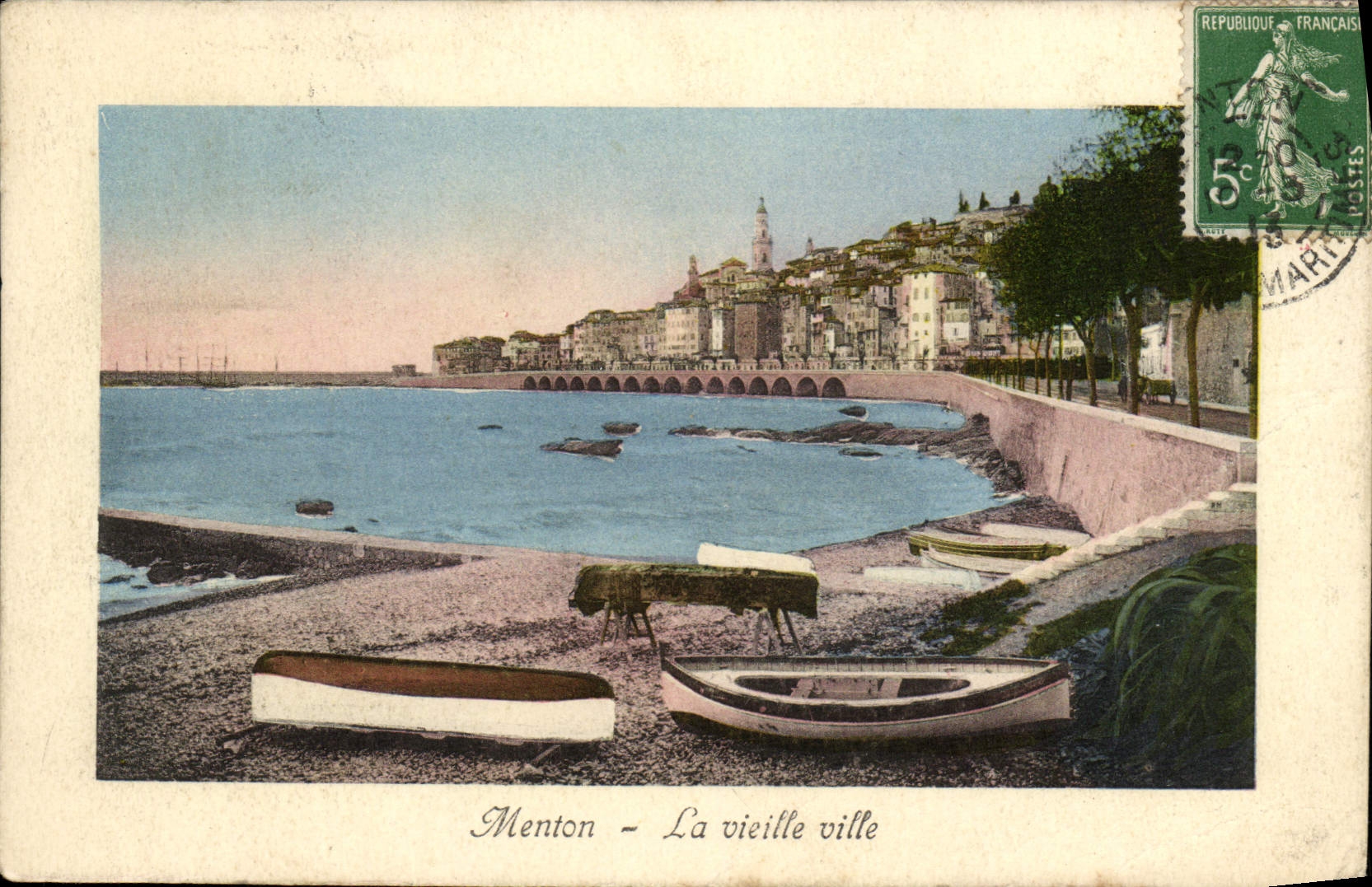 CPA Menton La Vieille Ville