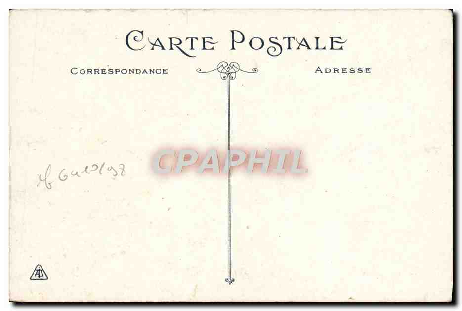 CPA Menton Promenade Du Midi — Rückseite