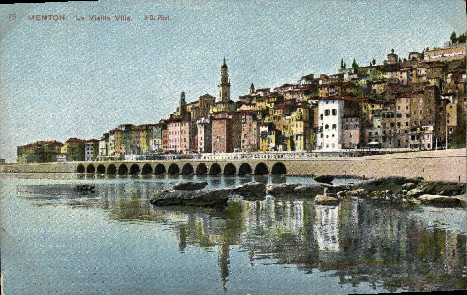 CPA Menton La Vieille Ville