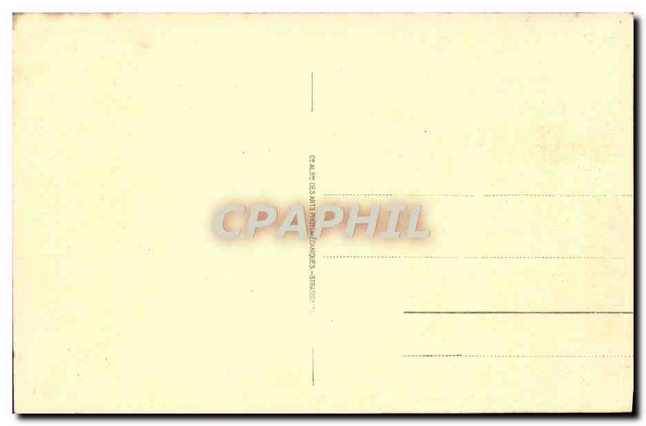 CPA Menton Couvent de L'Annonciade — Rückseite