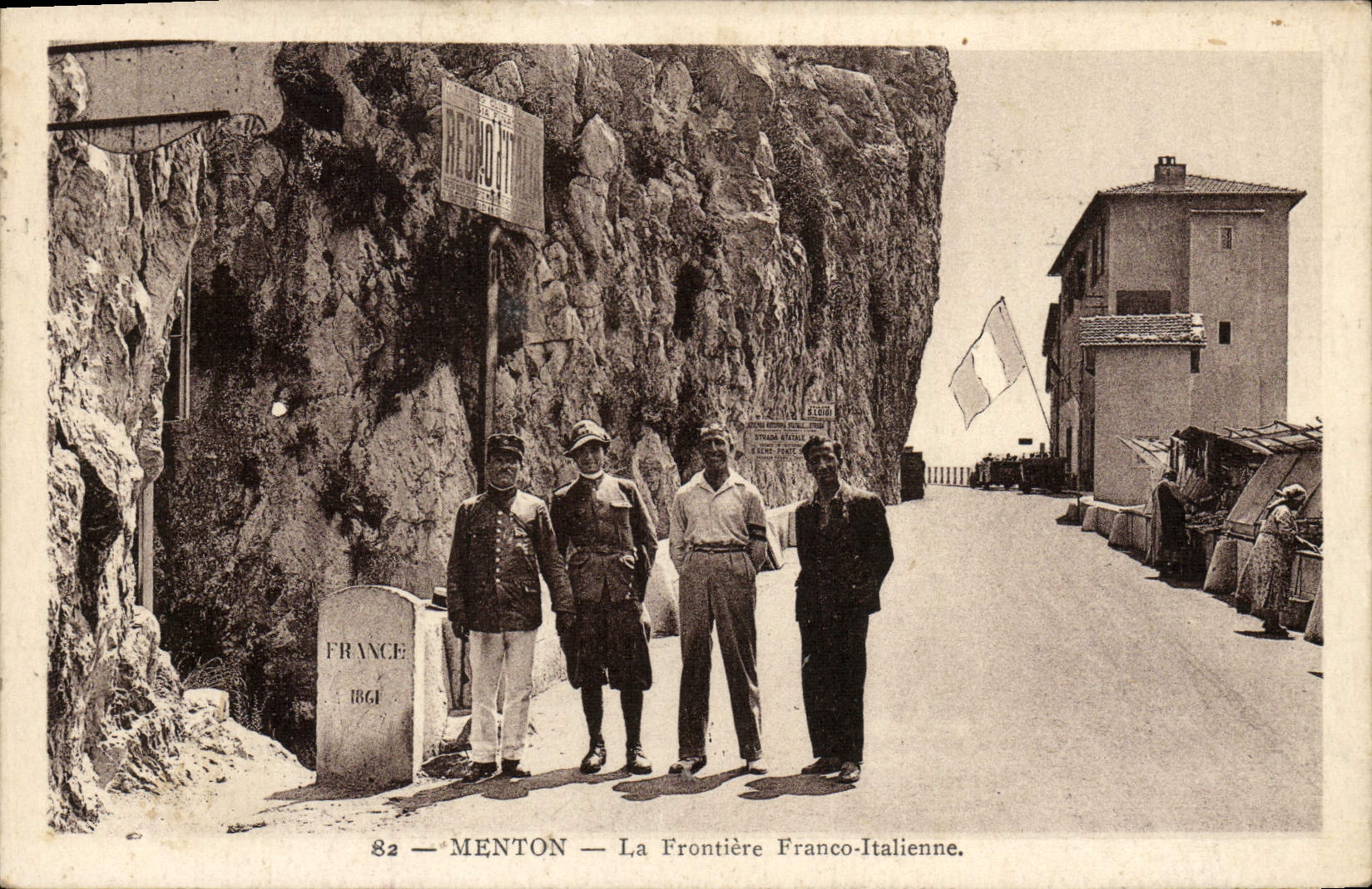 Menton — La Frontière Franco-Italienne — Éditions Les Belles Éditions Françaises