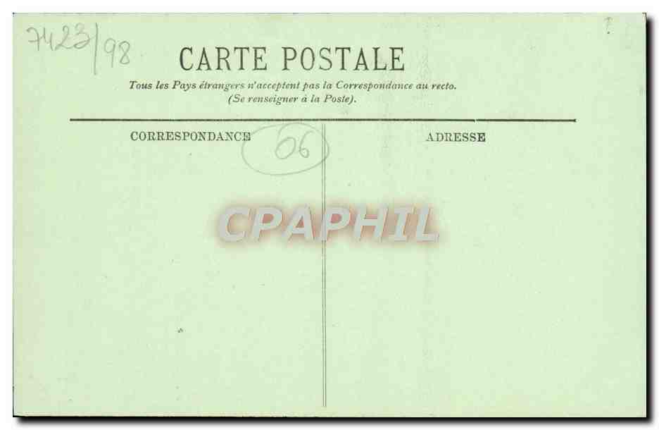CPA Menton et Garavan — Rückseite