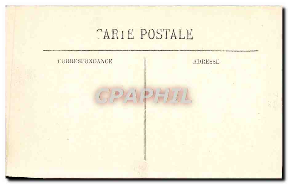 CPA Menton Le jardin public et le casino — Rückseite