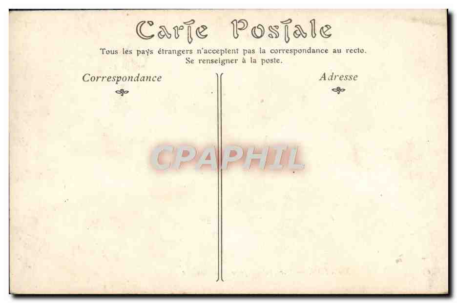CPA Menton Vue Generale Prise de la Madone — Verso