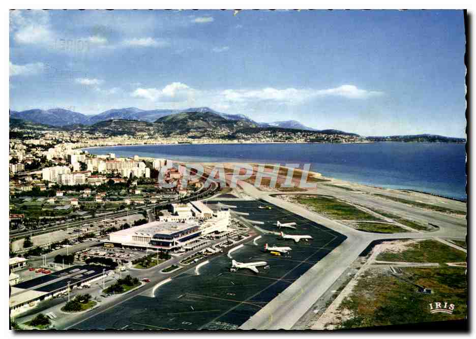 CPM Nice Cote D'Azur Aeroport la baie des anges et le Cap Ferrat
