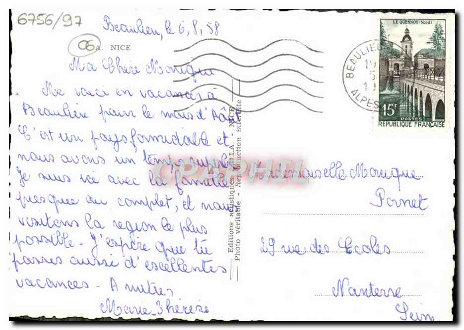 CPM Nice — Verso