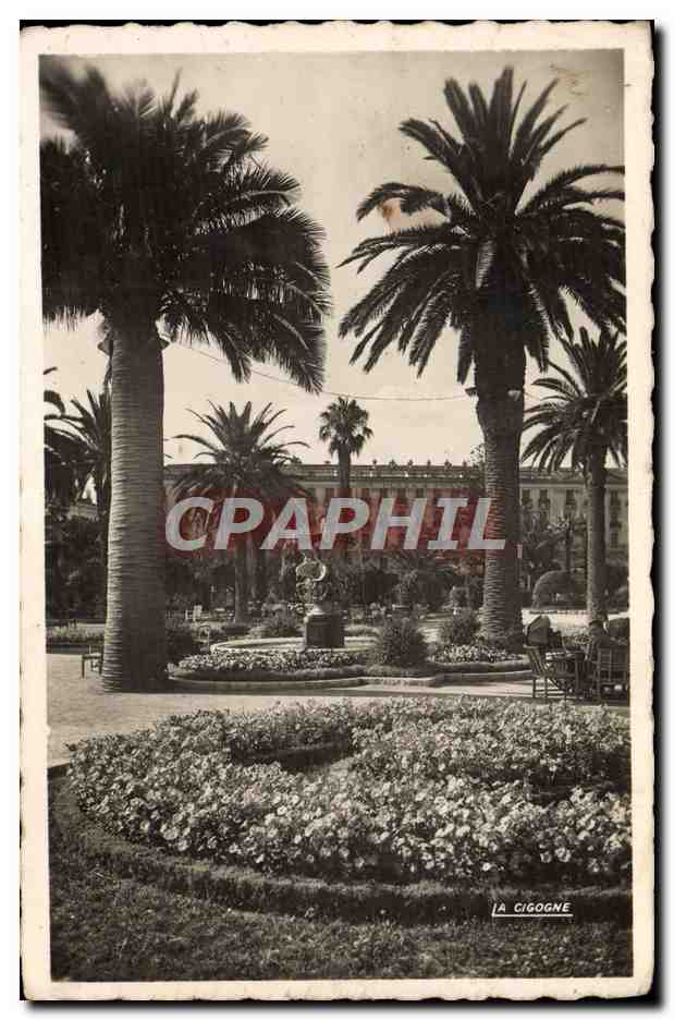 CPA Nice Les nouveaux jardins Fontaine des Tritons