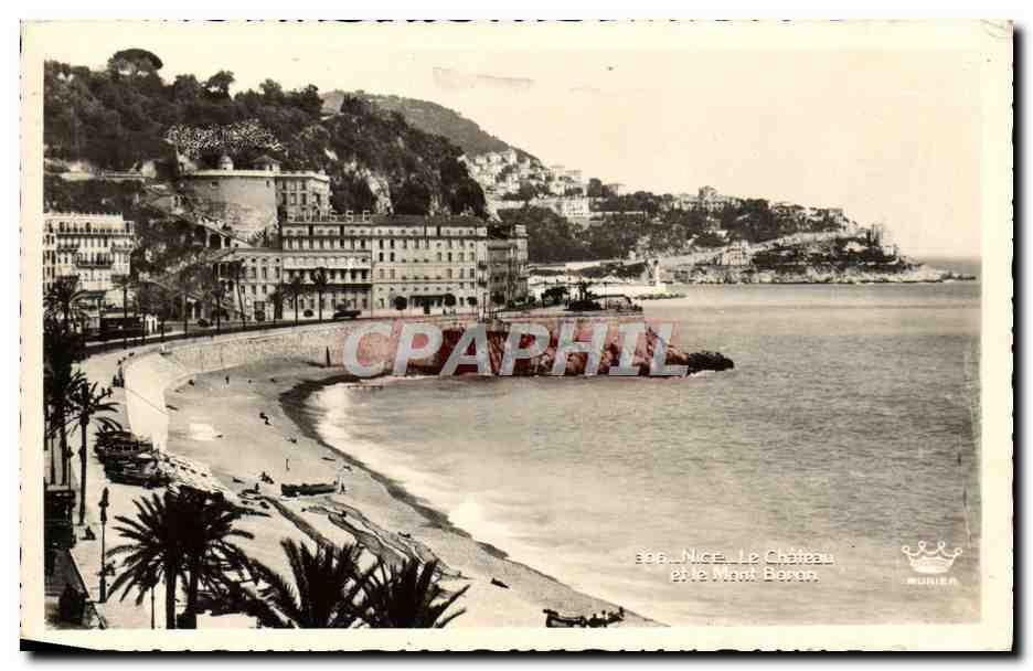 CPA Nice Le Chateau le Mont Boron