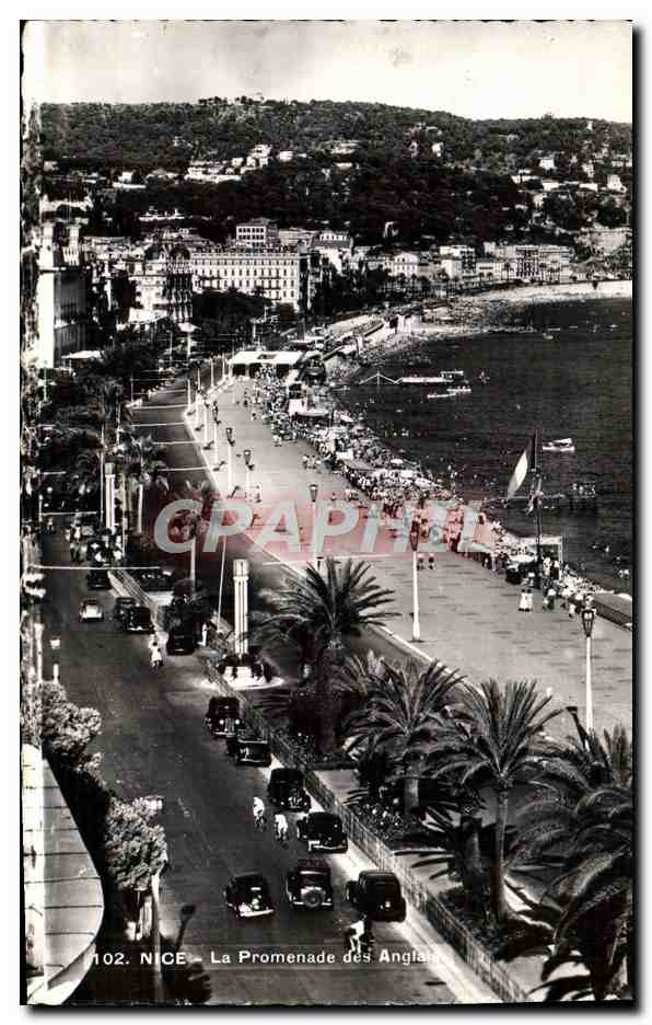 CPA Nice La promenade des Anglais 