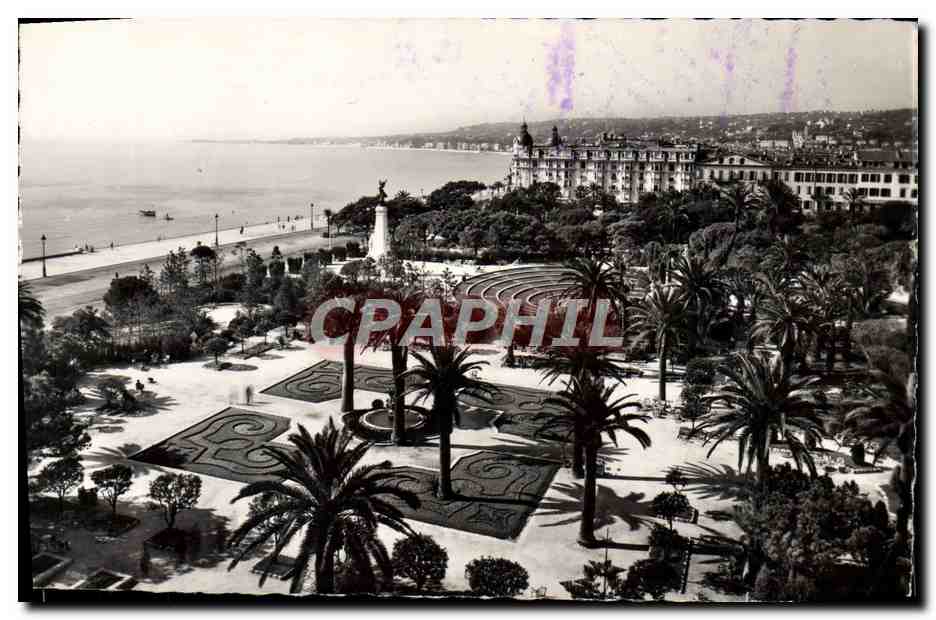 CPA Nice Jardins Albert 1er La promenade des anglais 