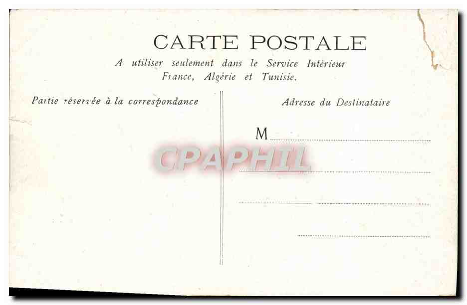 CPA Nice Le Jardin Public La Fontaine Des Tritons — Rückseite