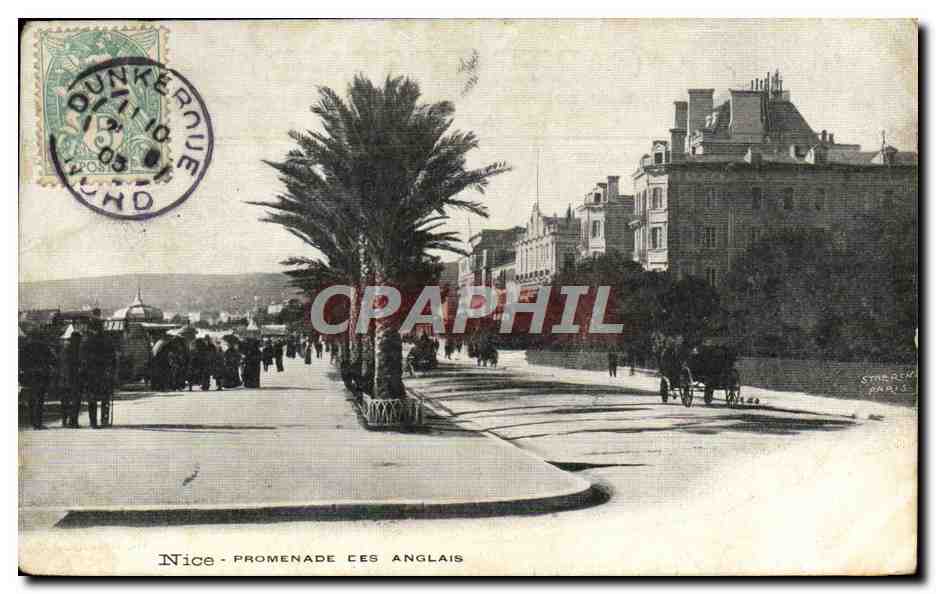 CPA Nice Promenade Les Anglais