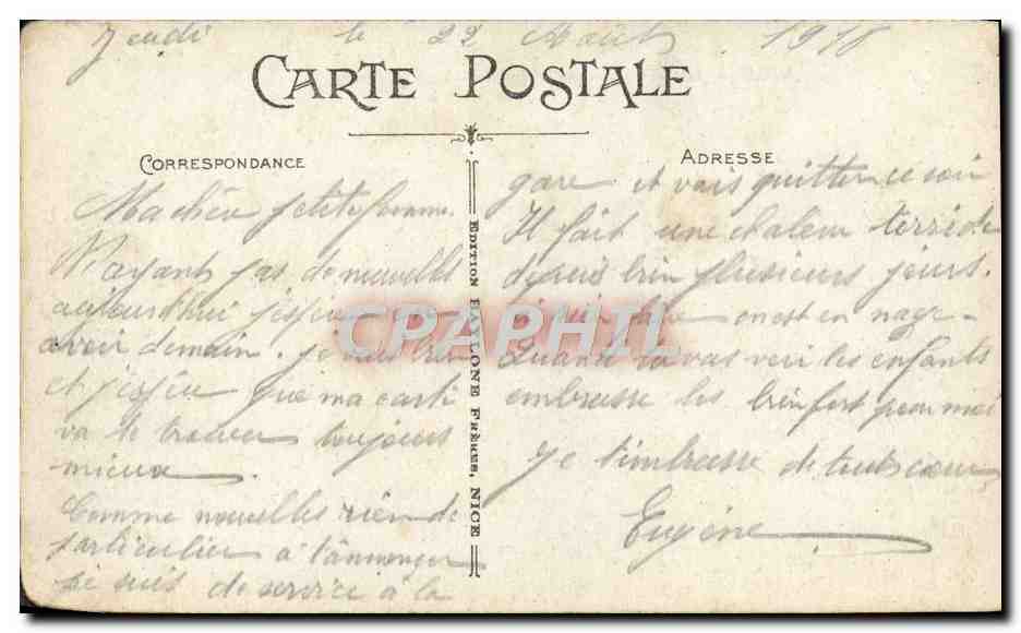 CPA Nice Jetee Promenade et Jardin Vue Generale — Reverso