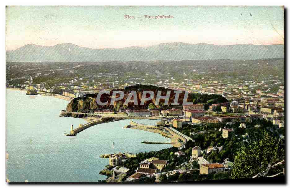 CPA Nice Vue Generale