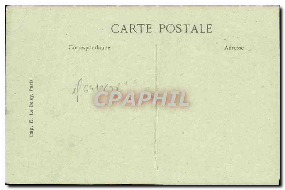 CPA Nice La Cathedrale Russe Russie Russia — Verso