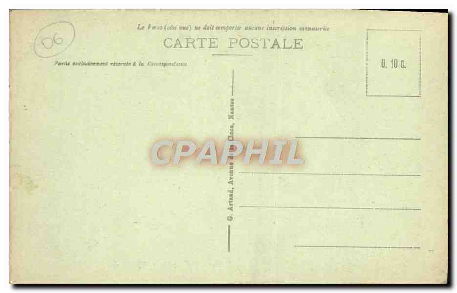 CPA Nice Promenade de Anglais Hotel Ruhl Automobile  — Rückseite