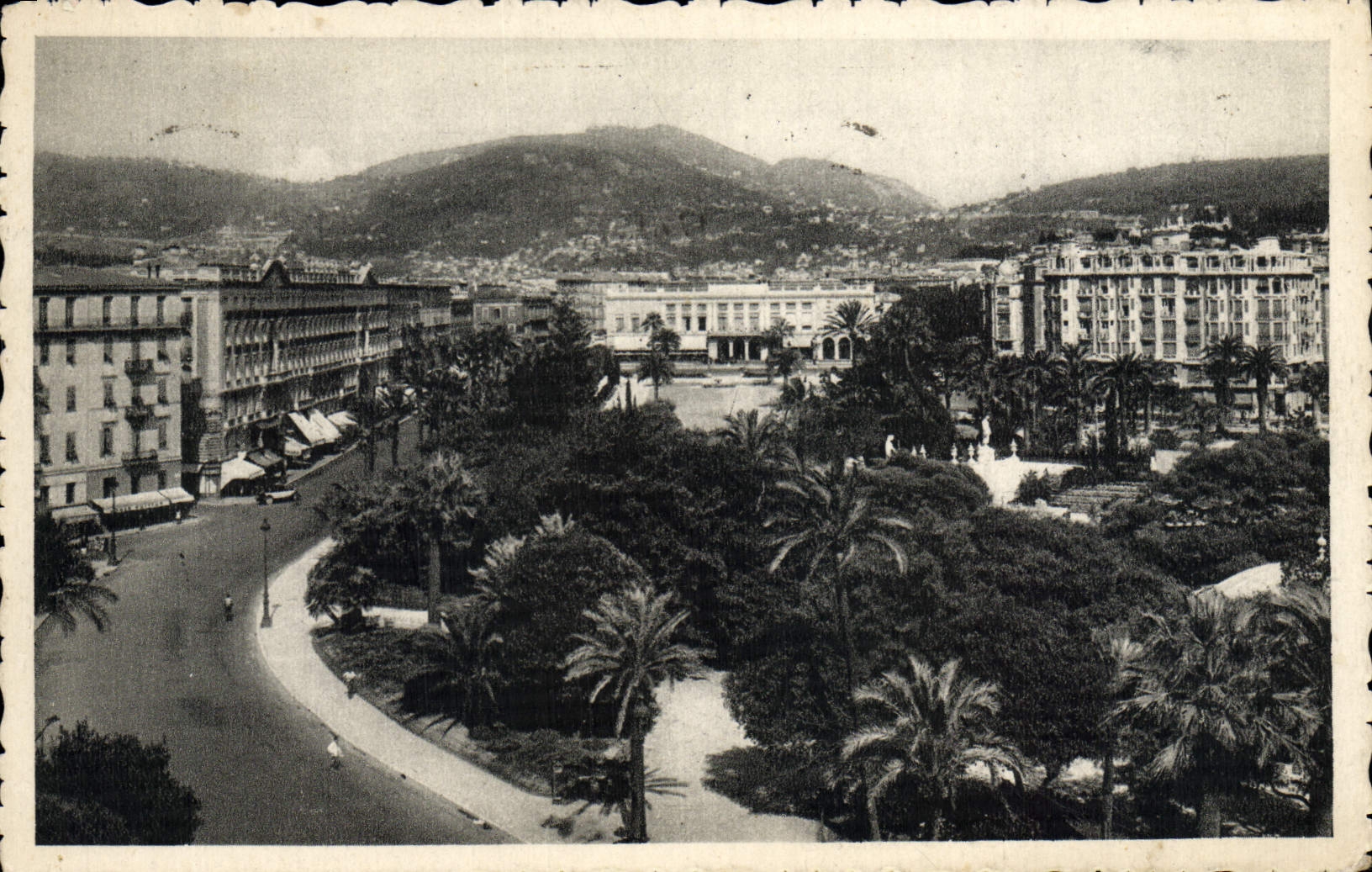 CPA Nice Jardin Albert l er et Casino Municipal