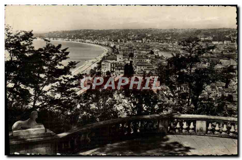 CPA Nice Vue generale prise de la Terrasse du Chateau