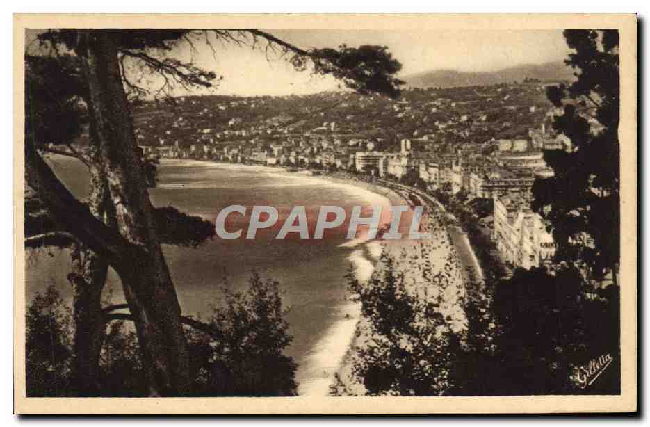 CPA Nice Vue prise du Chateau