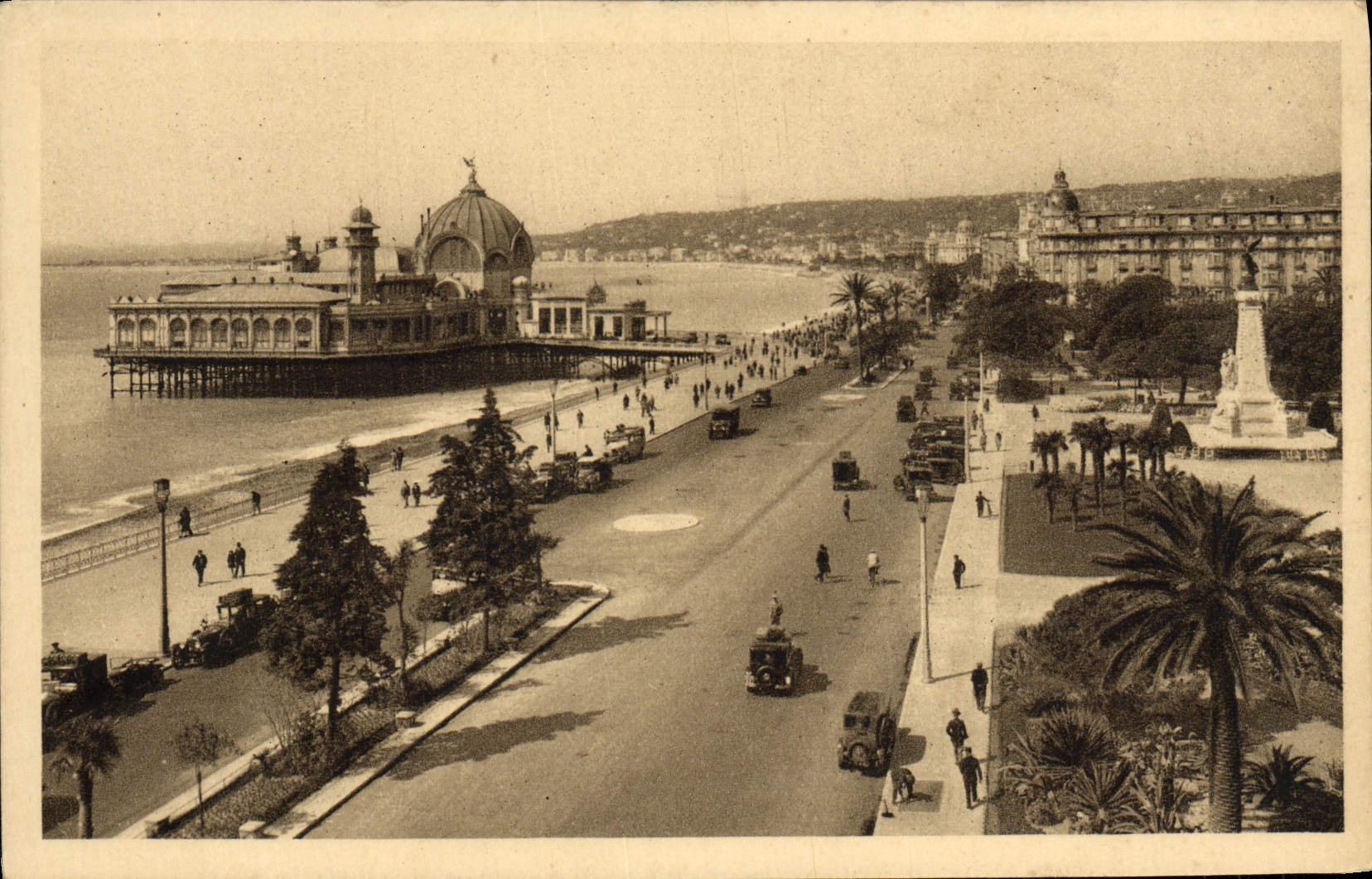 CPA Nice Promenade des Anglais Casino de la Jetee 