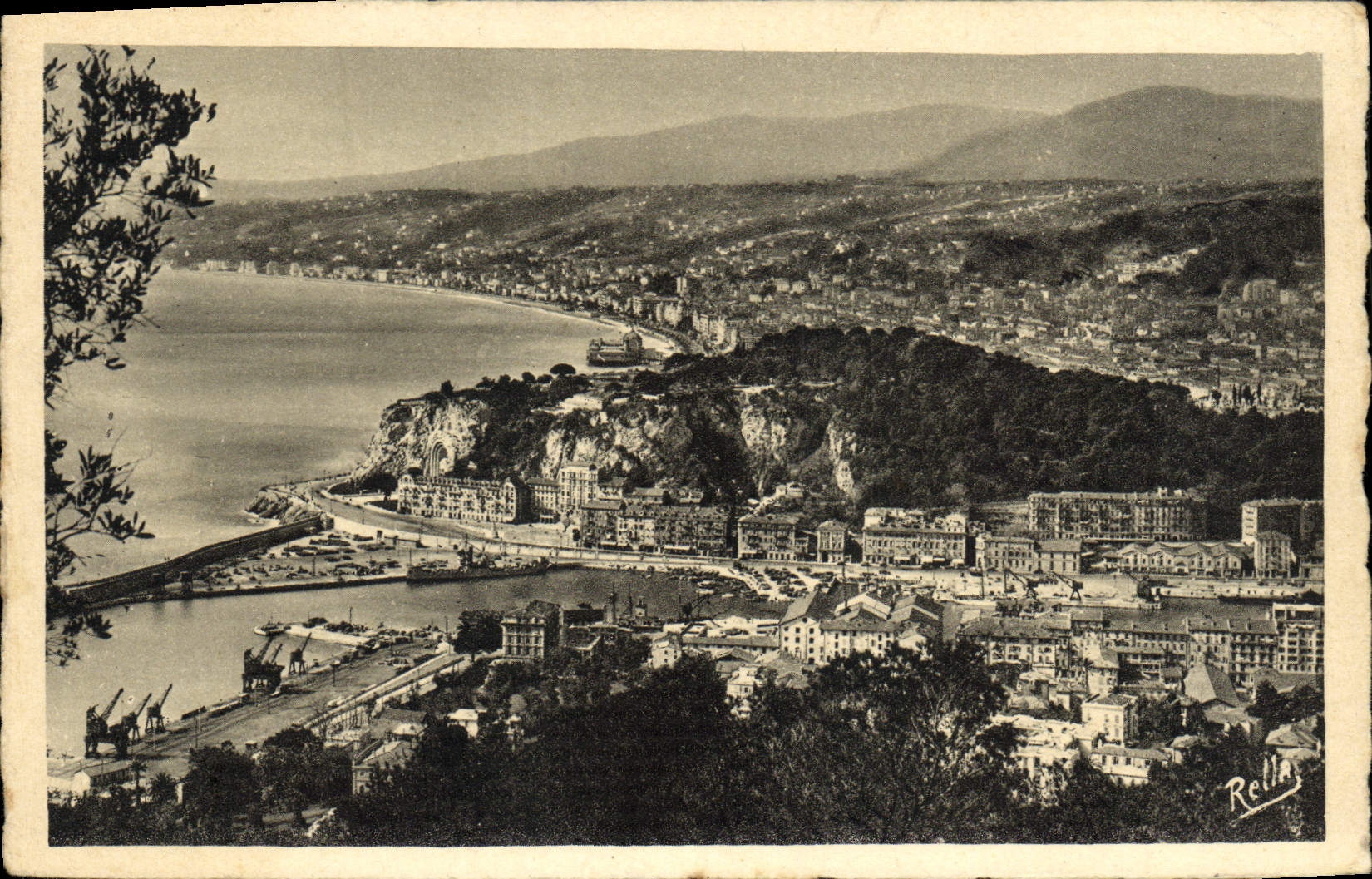 Nice — Vue d'ensemble prise du Mont Boron — Rella