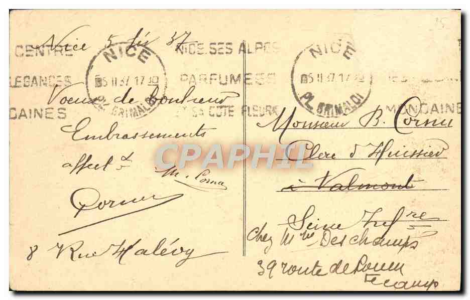 Nice — La Promenade des Anglais et le Mont Boron — CPAPHIL — Reverso