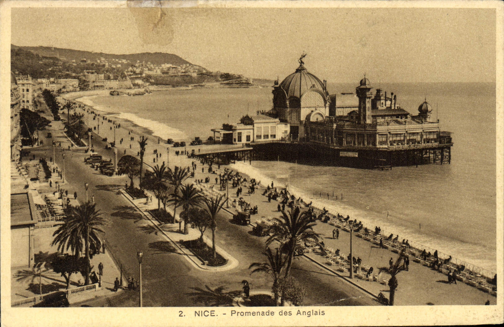 CPA Nice Promenade des Anglais 