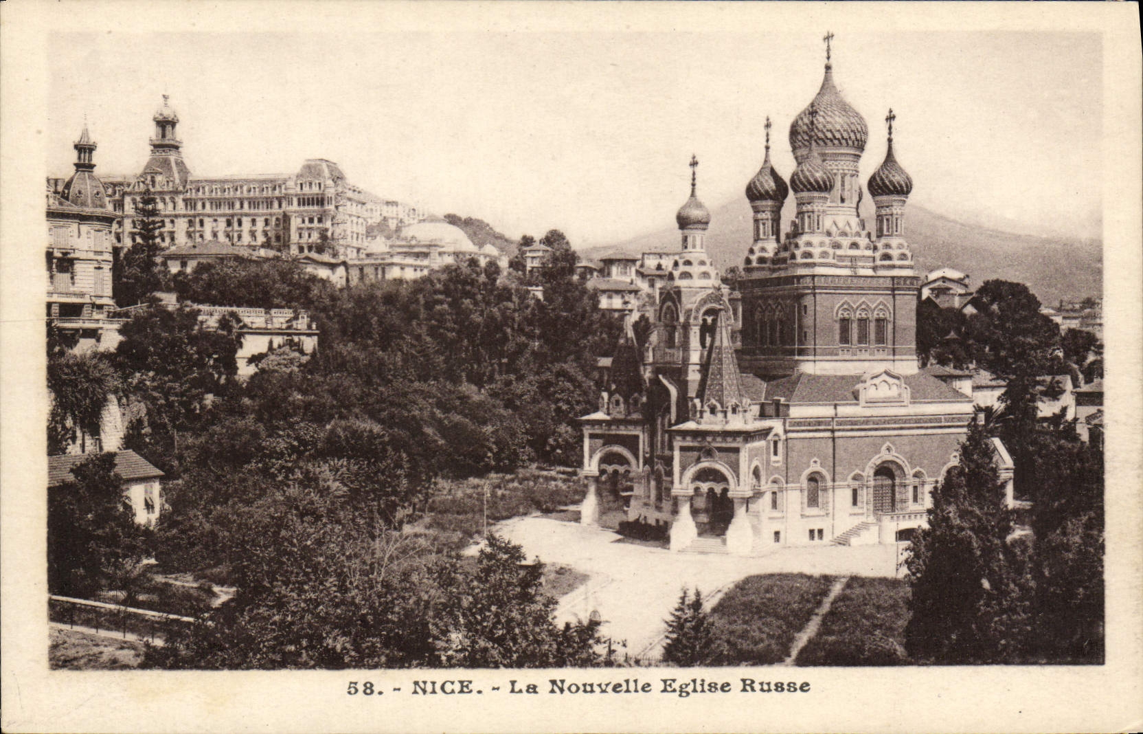CPA Nice La Nouvelle Eglise Russe 