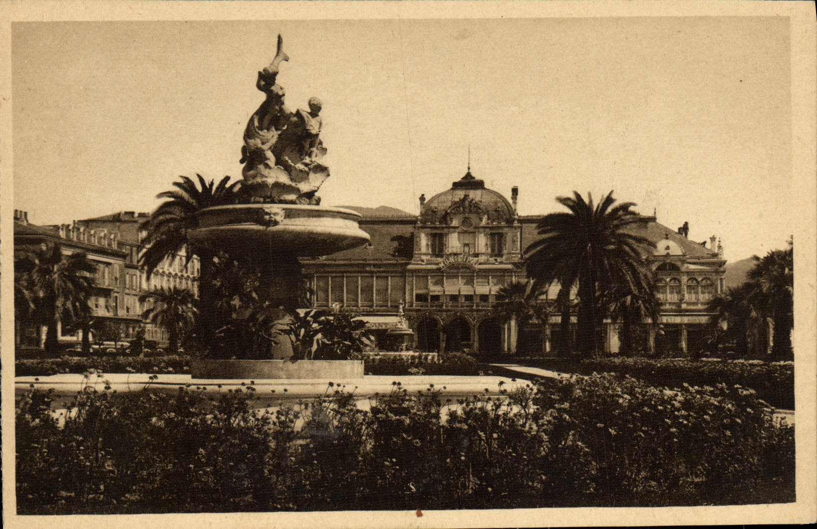 CPA Nice Le Casino Municipal et les Jardins Albert 1er 