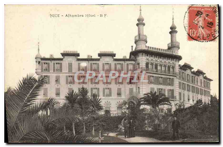 CPA Nice Alhambra Hotel 
