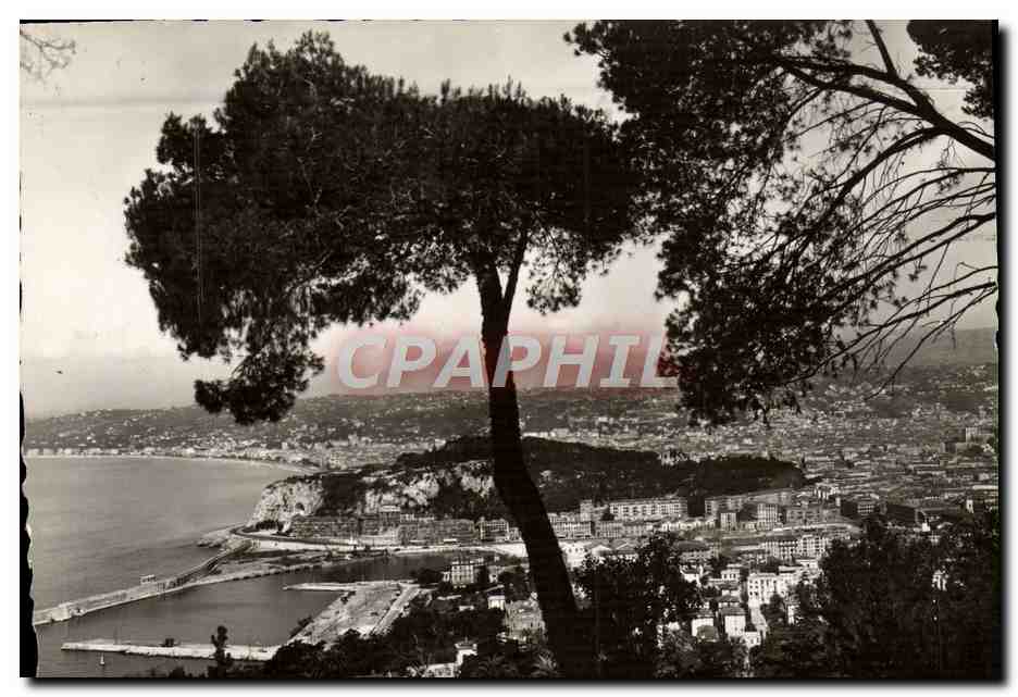 CPA Nice Vue generale prise du Mont Boron 