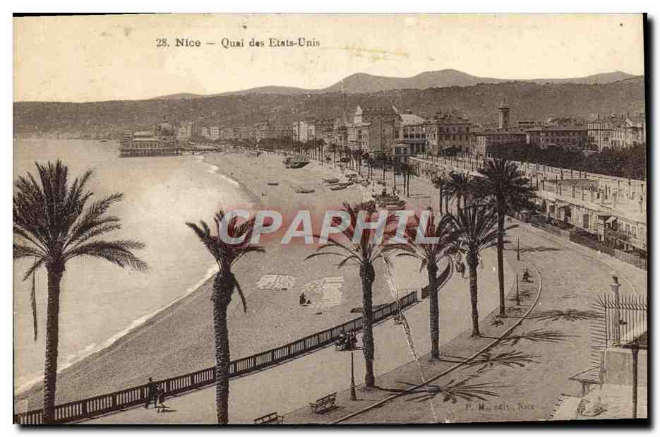 CPA Nice Quais des Etats Unis 