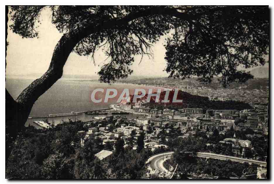 CPA Nice Vue generale prise du Mont Boron