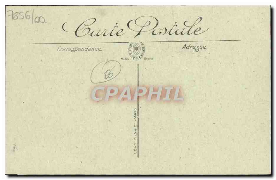 CPA Nice Rue de l'Hotel des Postes et les Galeries Lafayette  — Rückseite