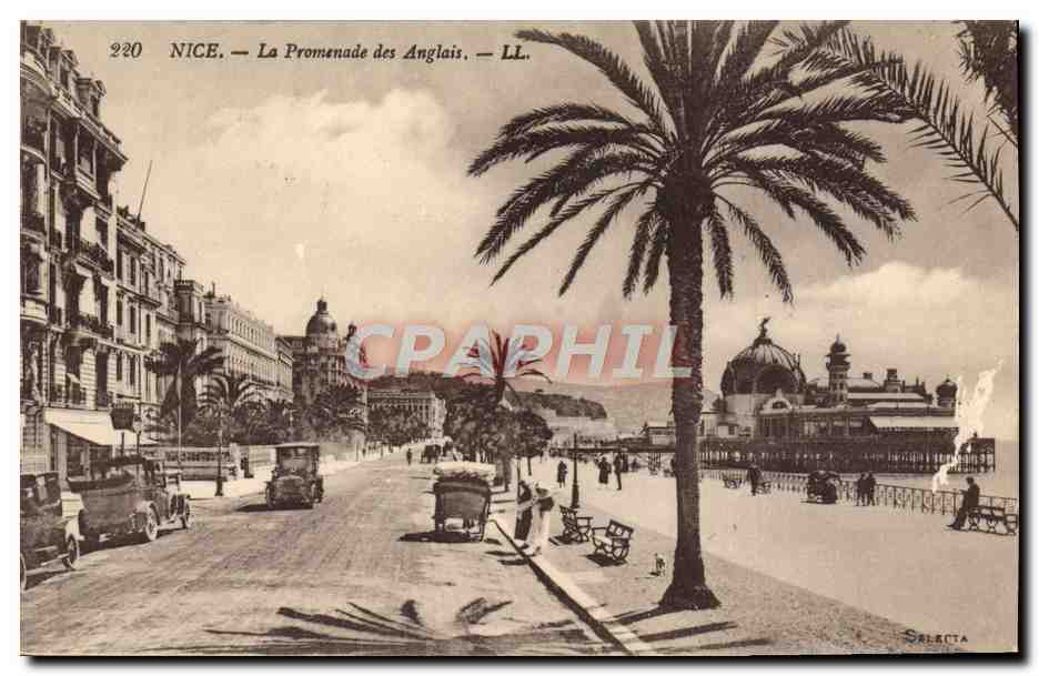 CPA Nice La Promenade des Anglais 