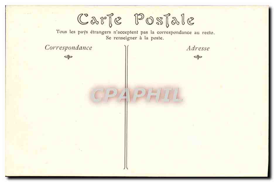 CPA Nice Vue generale prise du Chateau — Verso