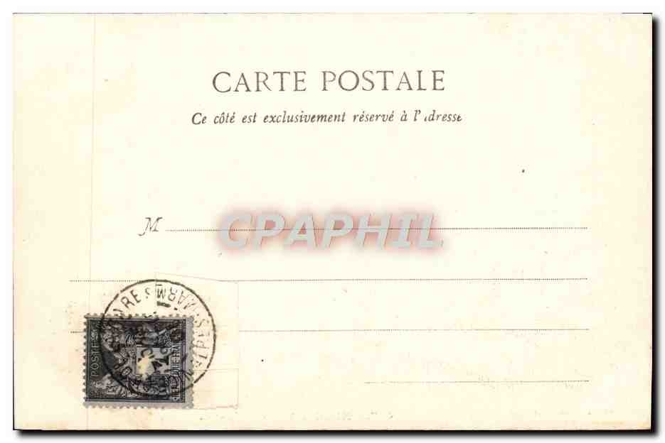 CPA Nice Vue generale Les Quais  — Verso